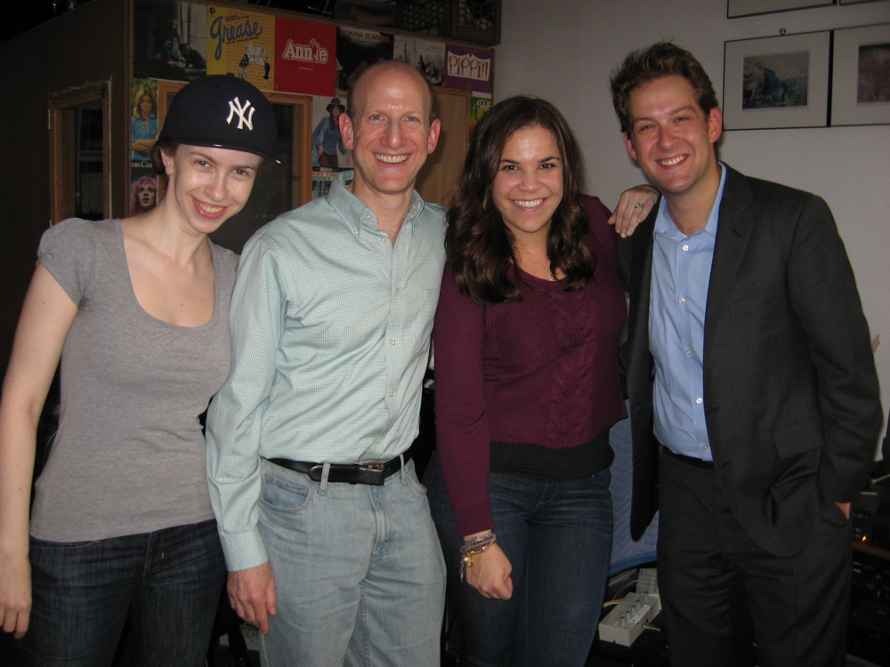 Zoe Samuels, Doug Cohen, Lindsay Mendez, Andrew Kober