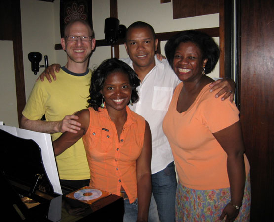 Doug Cohen, La Chanze, Jerry Dixon and Cheryl Davis